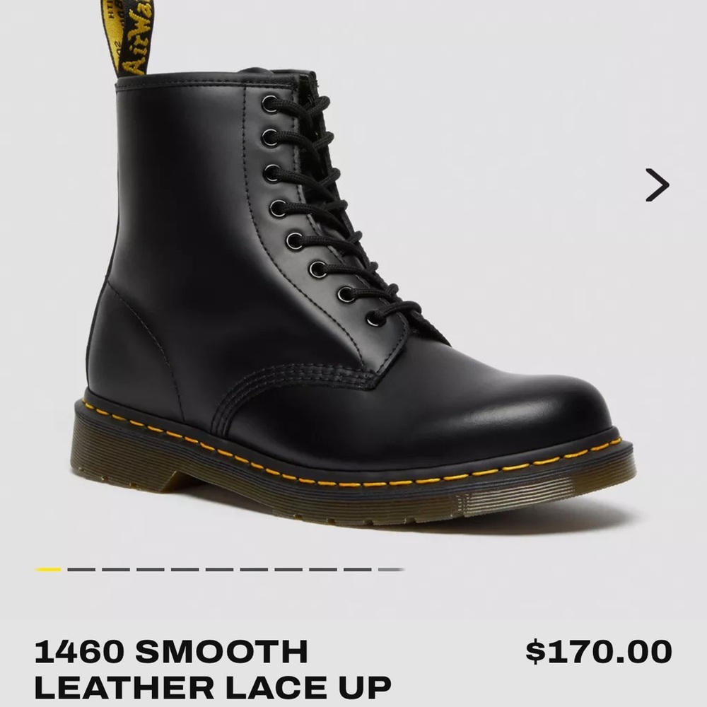 Dr martens 1460 boots size 6 brand new (runs big)